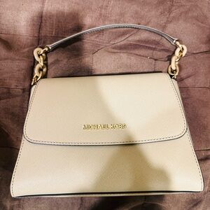 Michael Kors Beige Shoulder Bag